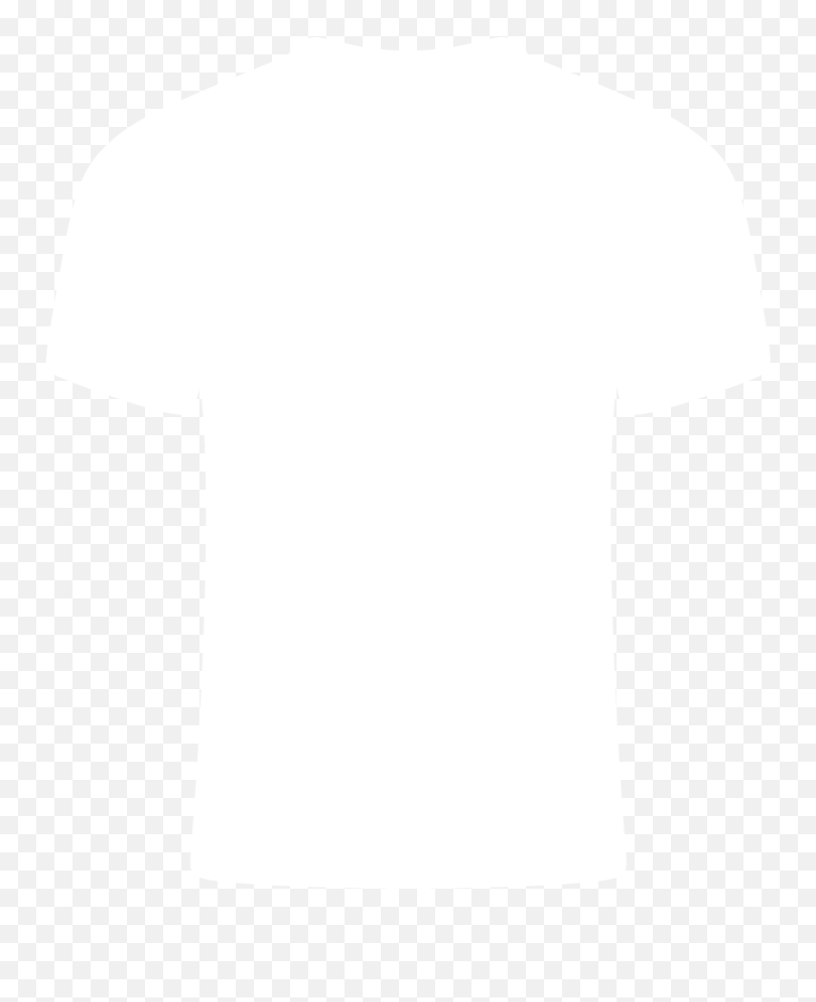 T Shirt Silhouette By Paperlightbox - White T Shirt Silhouette Png,Blank White T Shirt Png
