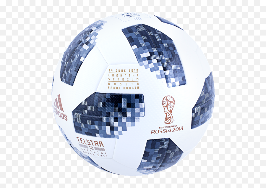 Adidas Telstar 18 World Cup Official Match Soccer Ball - Adidas Telstar 18 Blue Png,World Cup 2018 Png