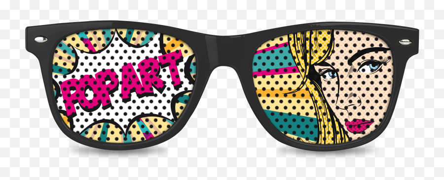 Glasses - Pop Art Png,Pop Art Png