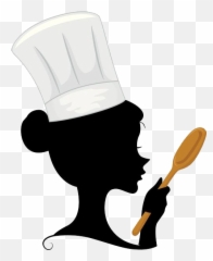 Download Woman Her Cooking Hand Chef Spoon In Clipart Png - Clipart Cooking Png,Cooking Png