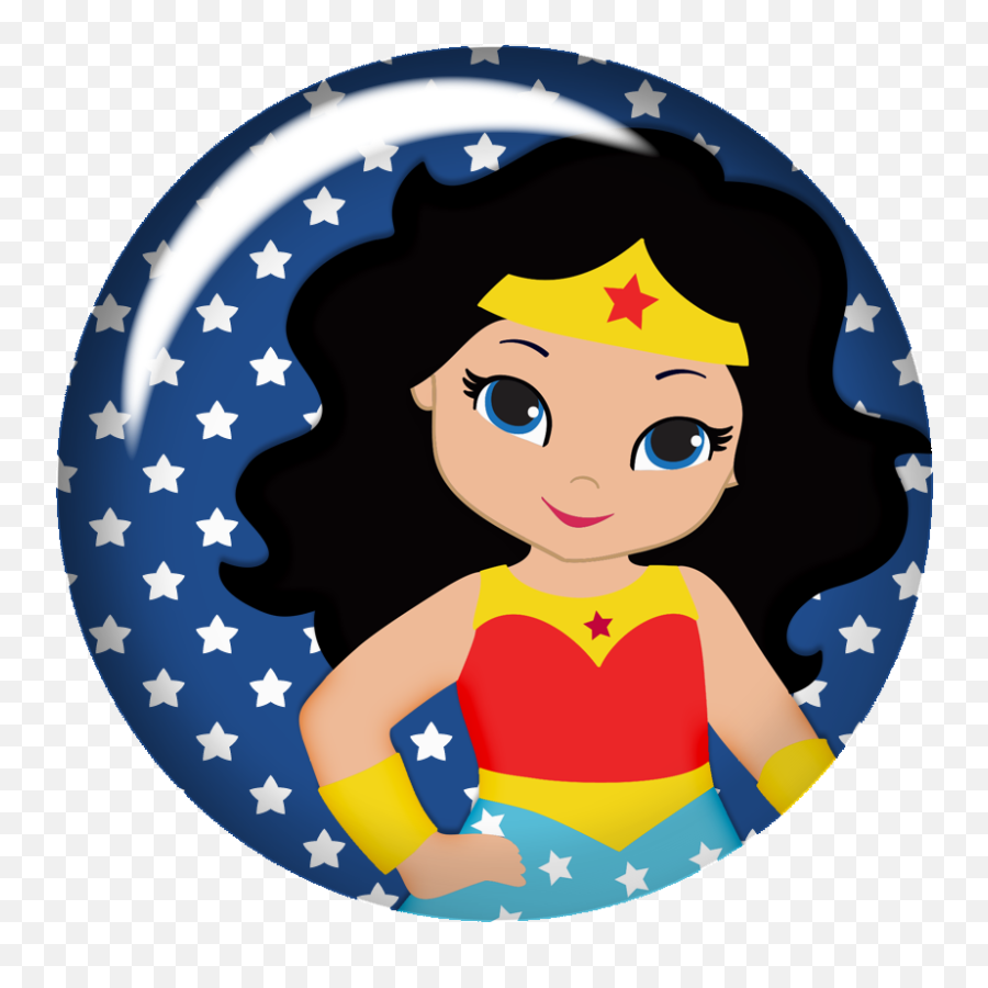 Supergirl Clipart Kid Wonder Woman - Superheroes La Mujer Maravilla Png,Wonder  Woman Clipart Png - free transparent png images 