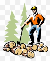 Lumberjack Royalty Free Vector Clip Art - Lumber Jack Clip Art Png,Lumberjack Png