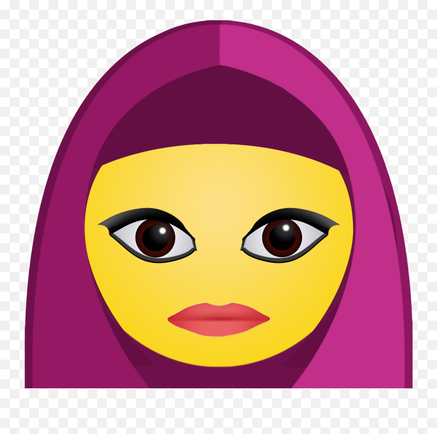 Hijab Png - For Women,Emoticons Png