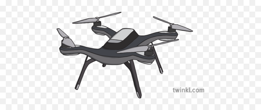 Drone Illustration - Twinkl Png,Drone Png