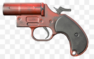 Flare Gun Revolver Transparent Png - Pubg