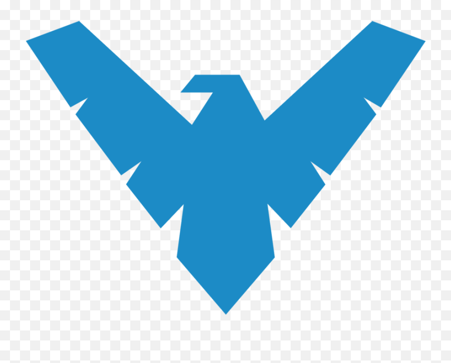 Official Nightwing Logo - Nightwing Logo Png,Blue U Logo