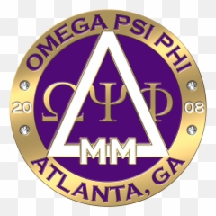 Delta Mu Chapter Omega Psi Phi - Vertical Png,Omega Psi Phi Png