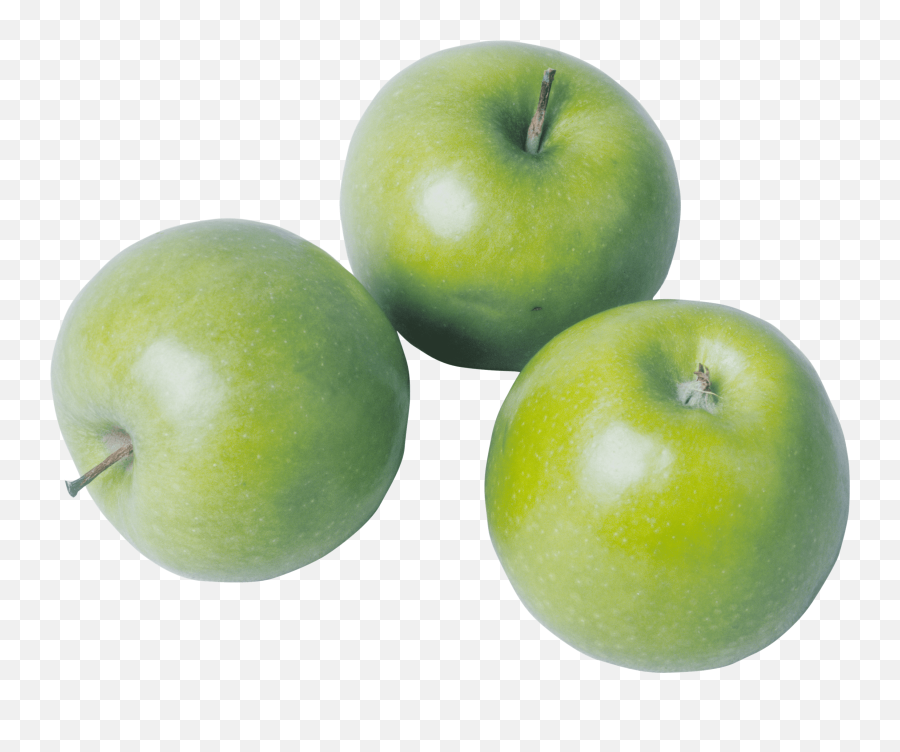 Three Green Apples Transparent Png - Apple,Apples Transparent Background