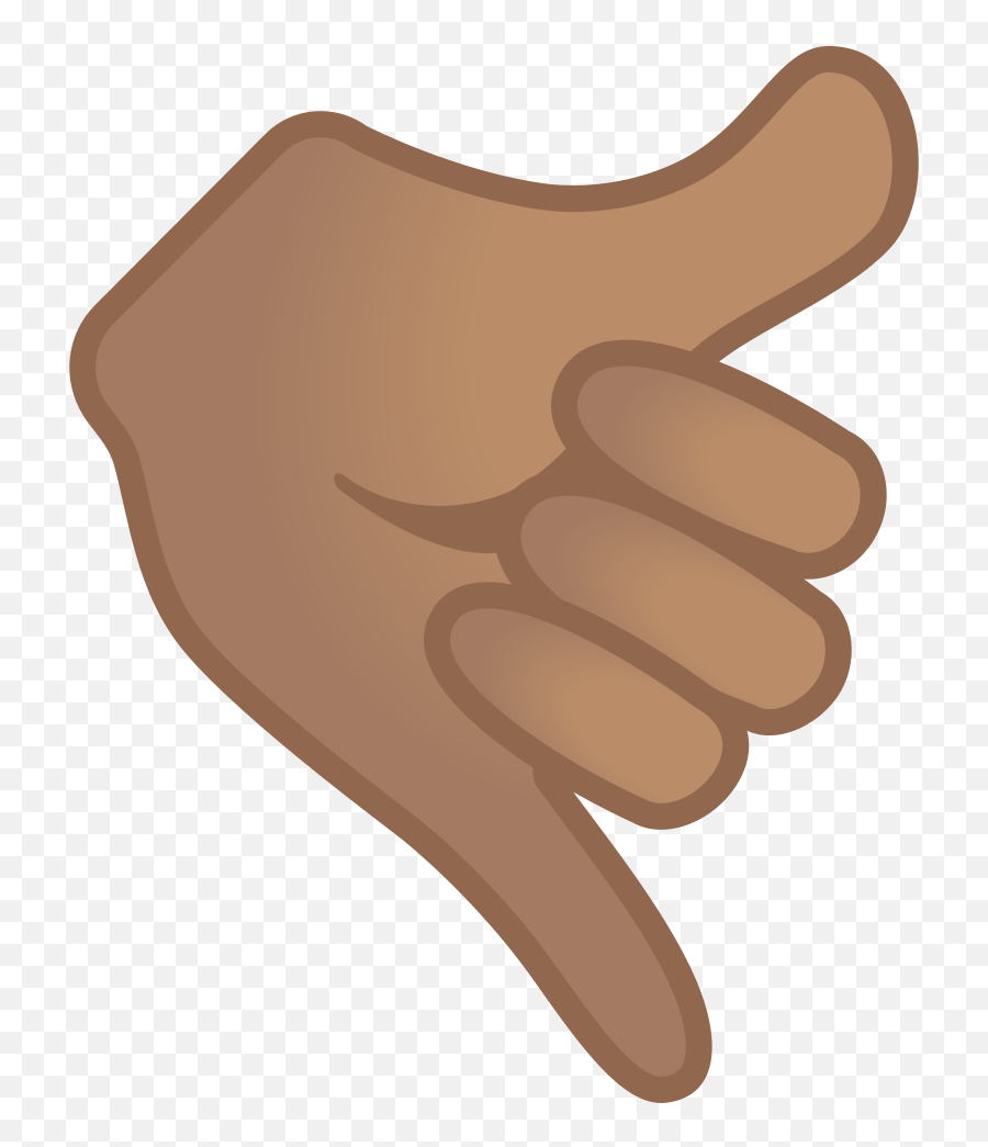 Call Me Hand Medium Skin Tone Icon Png Ok Emoji Transparent