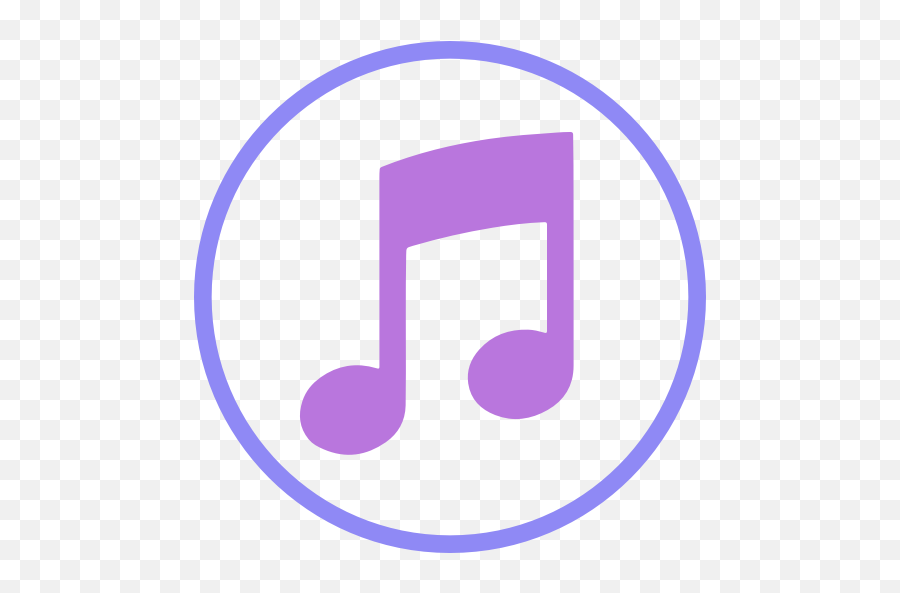 Logo Music Network Social Icon - Itunes Store Black And White Png,Lavender Logo