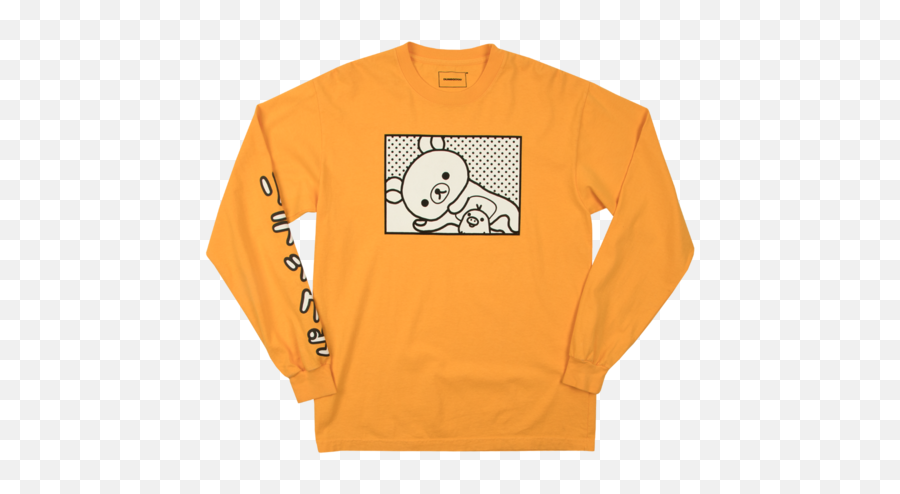 Rilakkuma Longsleeve Yellow - Long Sleeve Png,Rilakkuma Transparent