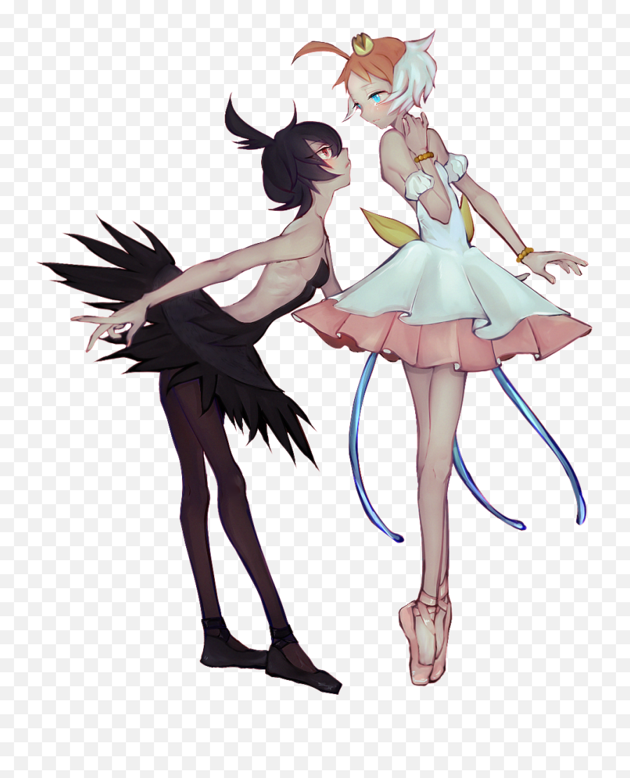 Princess Tutu And Kraehe Drawn By - Princess Tutu And Princess Kraehe Png,Tutu Png