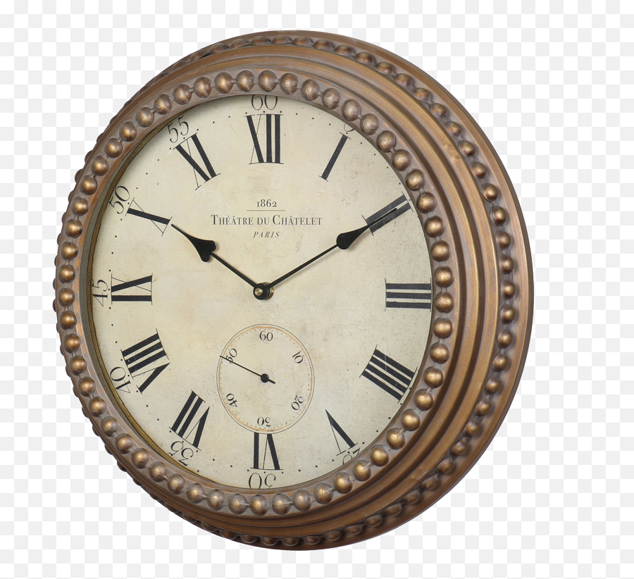 Chatelet Clock Gold - Cairngorms National Park Png,Gold Clock Png