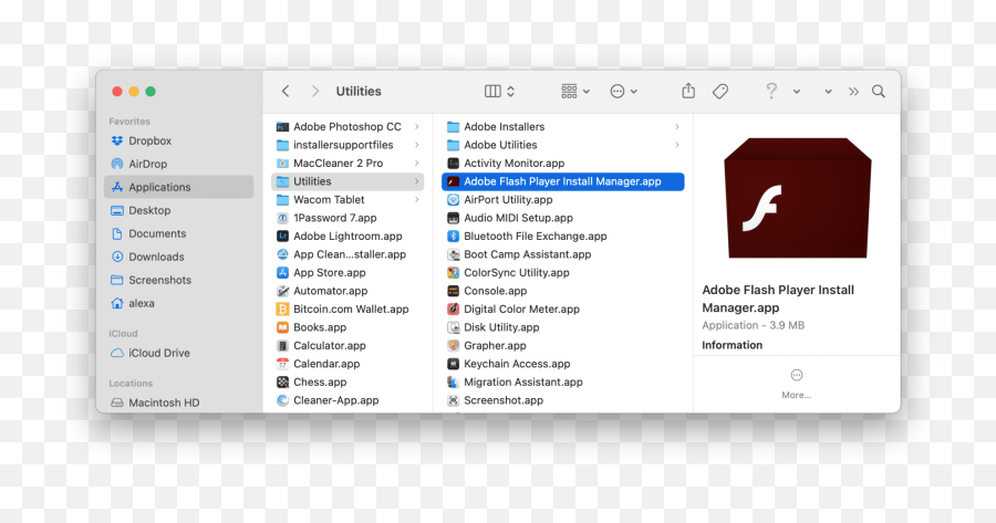 Uninstall Adobe Flash - Full Removal Guide Nektony Adobe Flash Player Download Png,Flash Icon