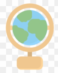 Globe Icon Of Flat Style - Available in SVG PNG EPS AI Vertical