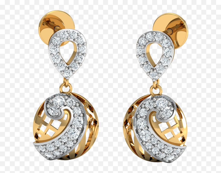 Download Blinking Diamond Earring - Earrings For Women Png,Diamond Earring Png