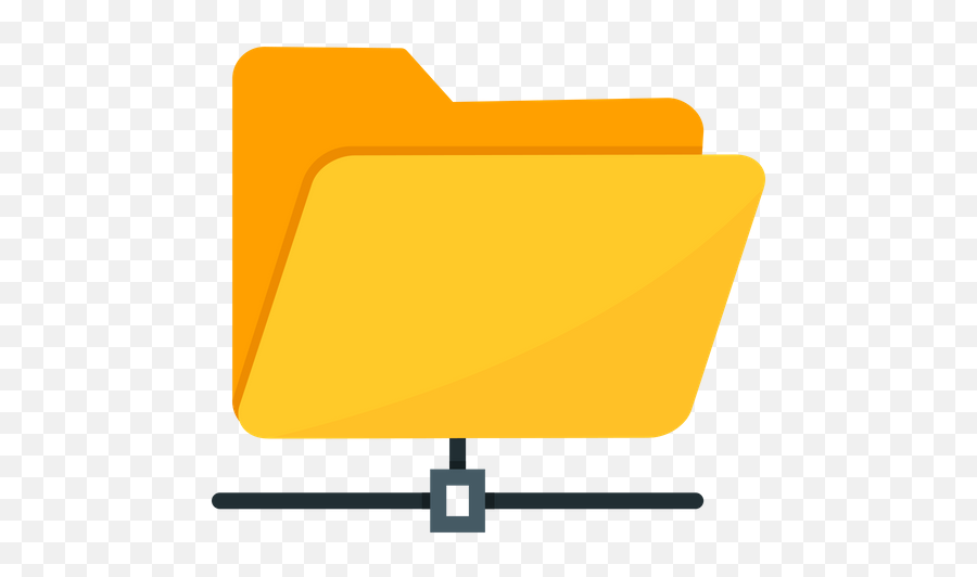 Free Network Folder Icon Of Flat Style - Network Folder Icon Png,Shared Drive Icon