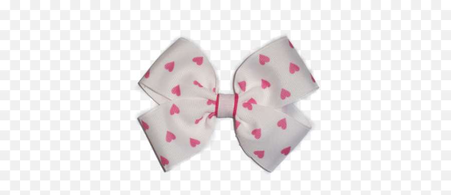 Valentines Day Hair Bows By My Bow Store - Polka Dot Png,Hair Bow Png
