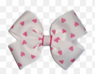 Valentines Day Hair Bows By My Bow Store - Polka Dot Png,Hair Bow Png