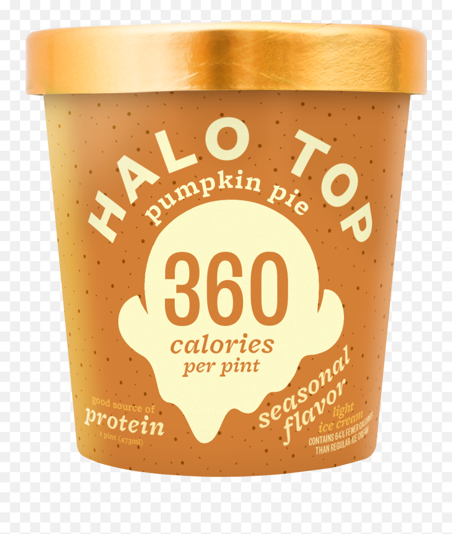 Halo Top Pumpkin Pie Ice Cream 1 Pint - Walmartcom Halo Top Pumpkin Pie Ice Cream Png,Pumpkin Pie Icon