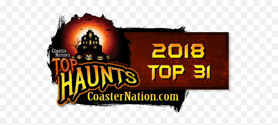 Top 31 Haunted Attractions 2018 U2013 Coaster Nation - Language Png,Hotel Icon Haunted