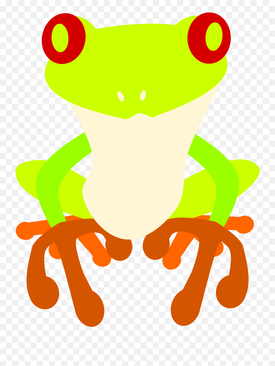 Download Tree Frog - Redeyed Tree Frog Full Size Png Scalable Vector Graphics,Transparent Frog