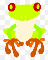 Download Tree Frog - Redeyed Tree Frog Full Size Png Scalable Vector Graphics,Transparent Frog
