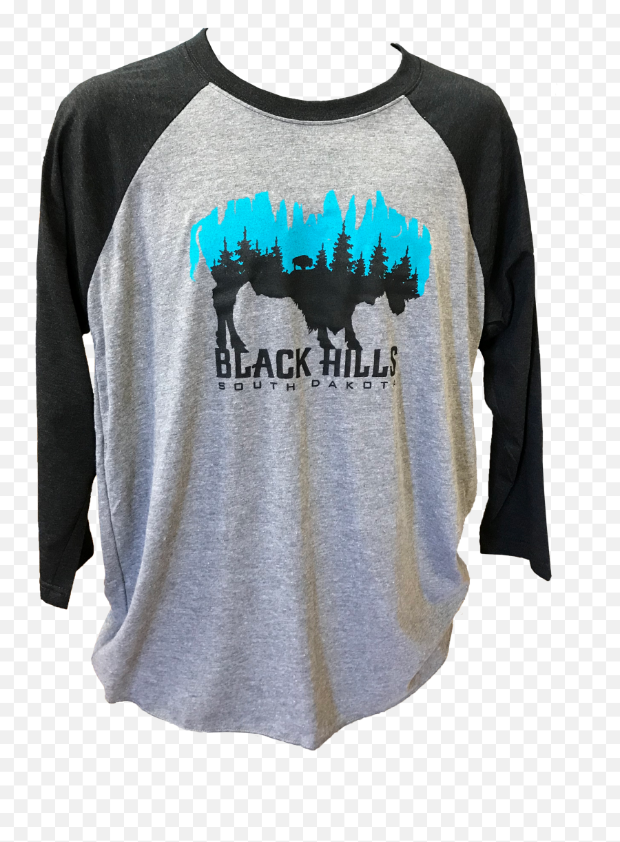 Black Sleeves Turquoise And Buffalo A U0026 J Screening - Long Sleeve Png,Buffalo Icon Apparel