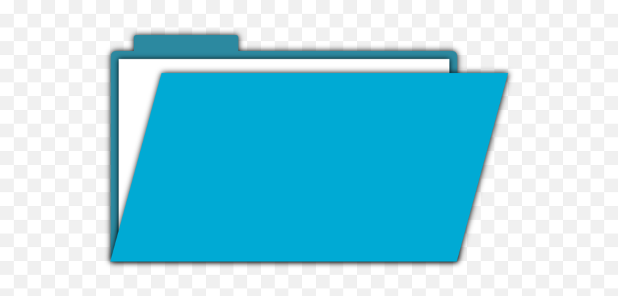 Blue Folder Free Images - Vector Clip Art File Folders Clip Art Png,Blue File Icon On Folders