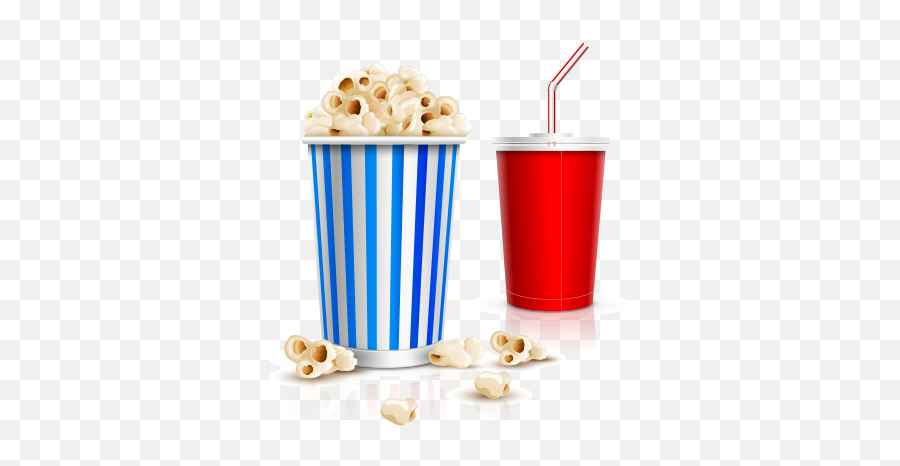 Popcorn And Drink Clipart - Popcorn And Drink Png Full Transparent Popcorn And Drink Png,Popcorn Kernel Icon