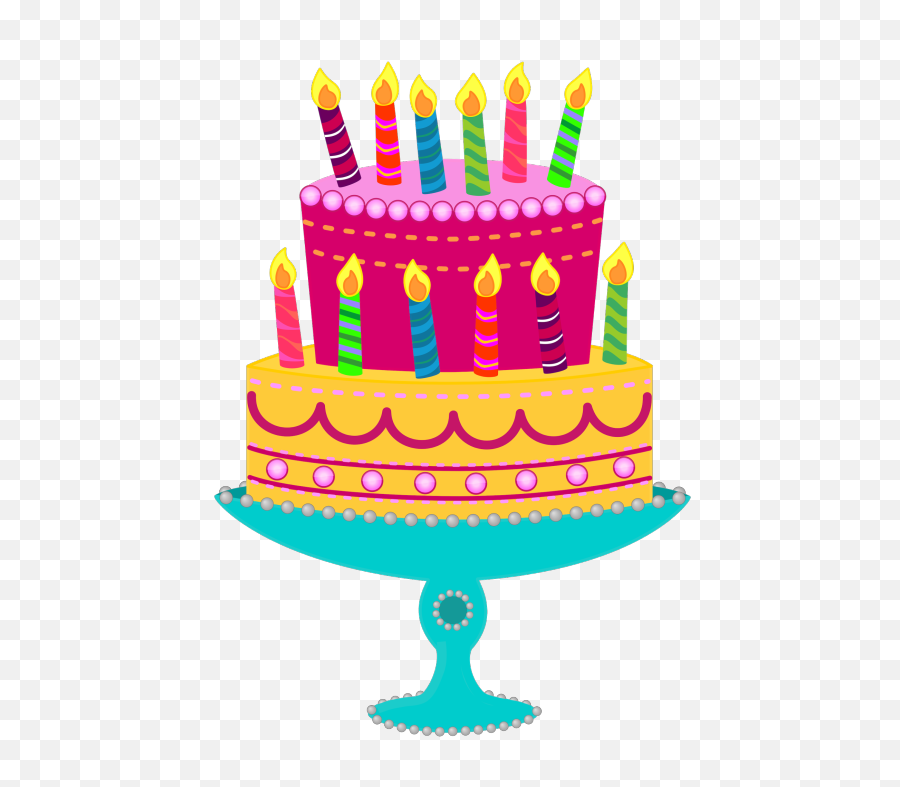 Download Shopkins Birthday Cake Clipart - Transparent Birthday Cake Clip Art Png,Cake Clipart Png