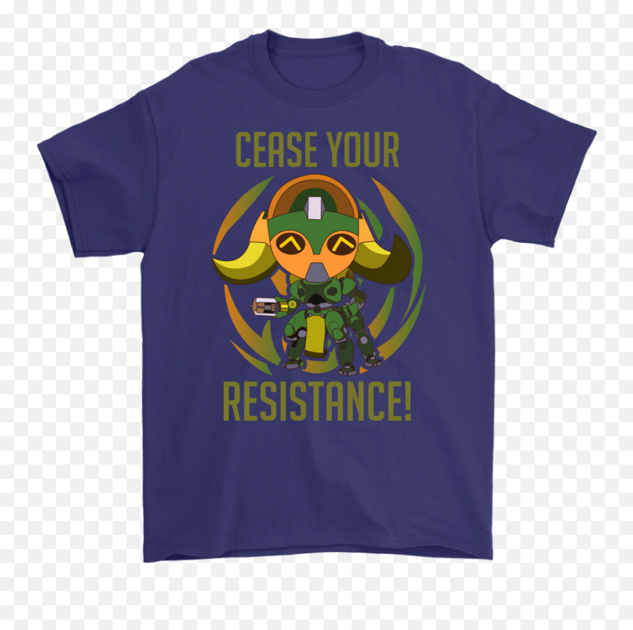 Resistance Chibi Orisa Overwatch Shirts - Assistant To The Regional Manager Png,Orisa Transparent