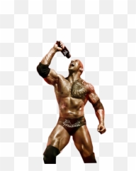 Rock Transparent Png - The Rock Png File Wwe The Rock Wwe 2k14 The Rock,Cartoon Rock Png