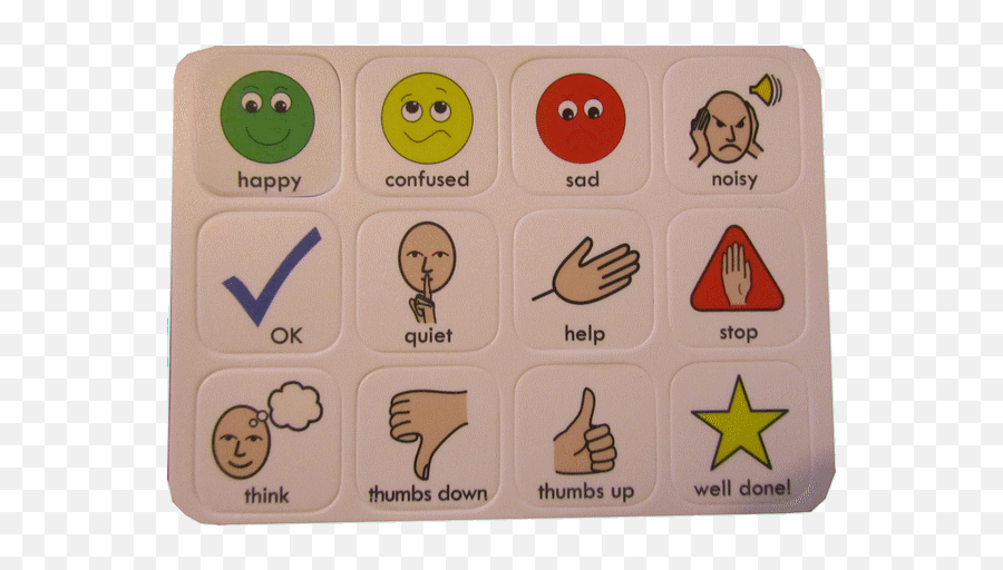 Positive Behaviour Set Of 12 Symbol Tiles Png Play Pecs Icon