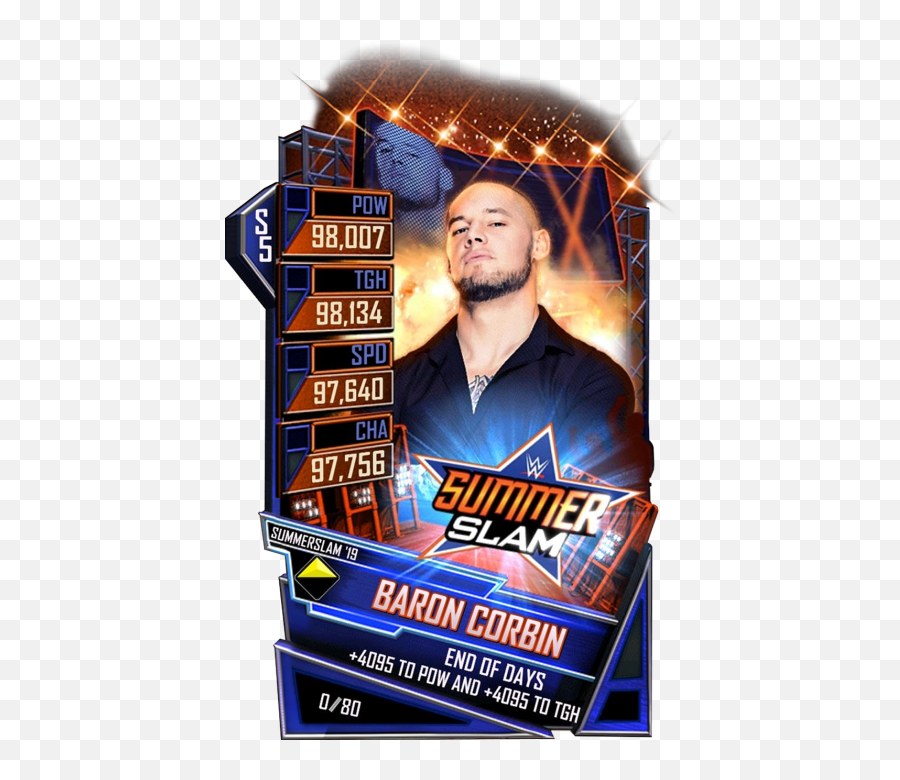 Baron Corbin - Wwe Supercard Randy Orton Png,Baron Corbin Png