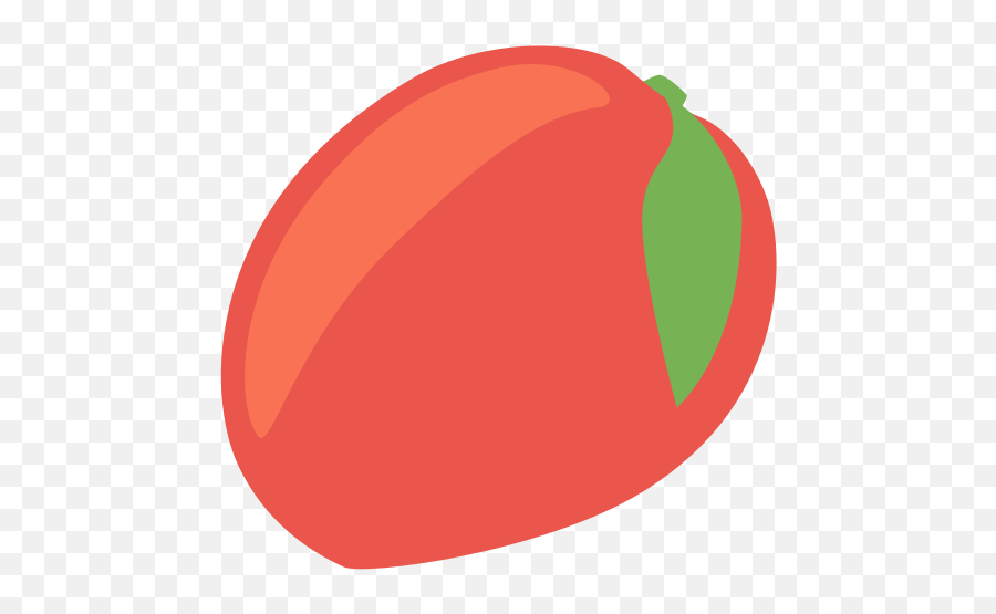 Mango Emoji - Mango Emoji Twitter Png,Peach Emoji Png