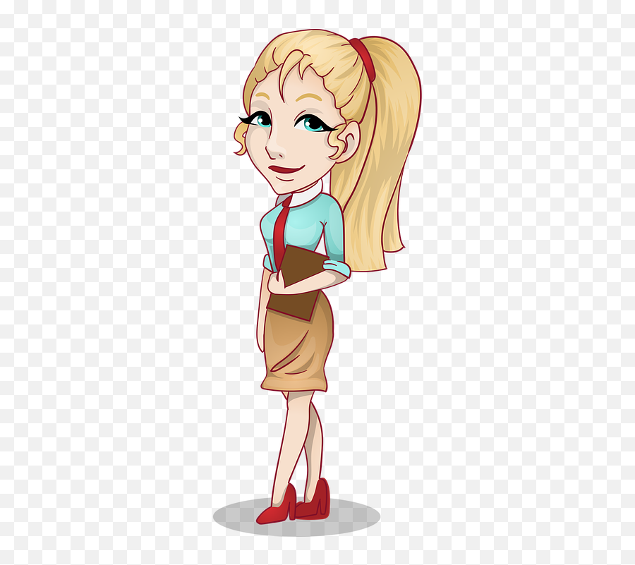 Girl Student Clipart Png 1 Image - Student Girl Png Cartoon,Student Clipart Png