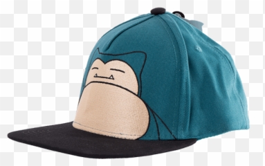 Pokemon - Snorlax Blue Cap Baseball Cap Png,Snorlax Png