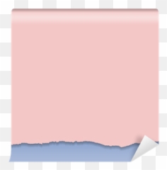 Rip Paper Rose Quarts And Serenity Colors Vector Illustration Wall Mural U2022 Pixers We Live To Change - Paper Png,Rip Paper Png
