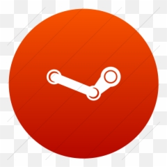 Iconsetc Flat Circle White Red Gradient Foundation 3 - Steam Image For Twitch png