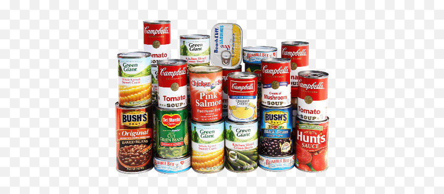 Canned Goods Png 2 Image - Non Perishable Food,Canned Food Png