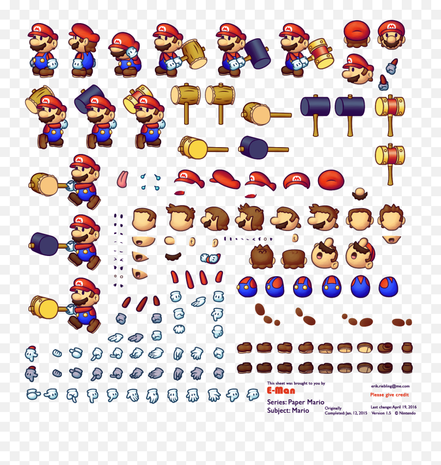 Download Hd Mario Sprite Sheet Png Svg - Transparent Mario Sprite Sheet,Super Png