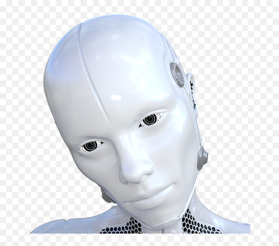 Head Face Robot - Una Interfaz Neuronal Descarga La Personalidad Humana Png,Robot Head Png