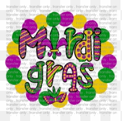 Siser Mg 15 Mardi Gras Bead Wreath - Clip Art Png,Mardi Gras Beads Png