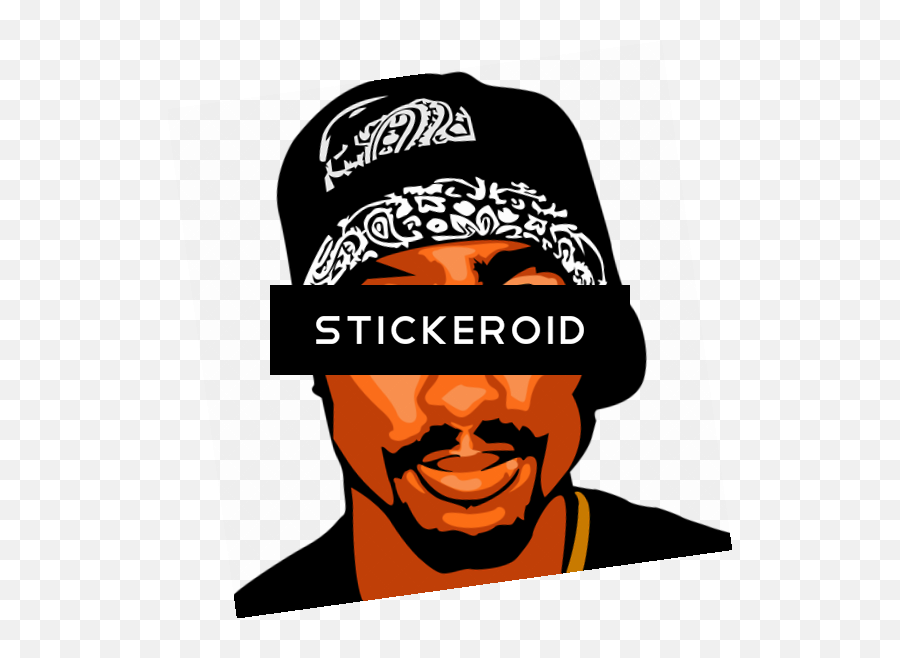 Tupac Shakur Clipart Pac - Transparent Cartoon 2pac Transparent Png,2pac Png