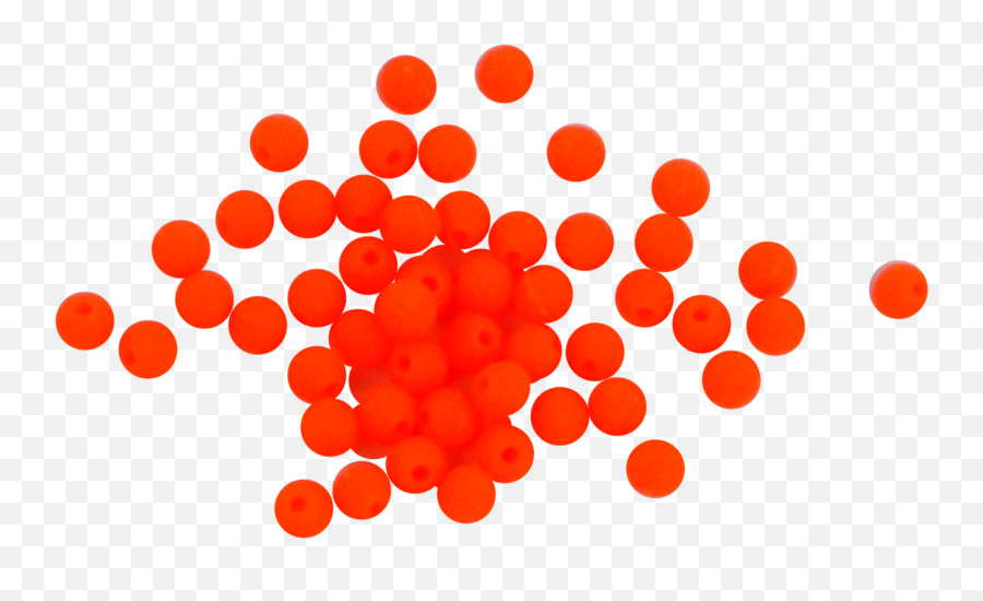 6 Mm Lumo Bead Orange Glow Beads Qty 50 - Circle Png,Orange Glow Png