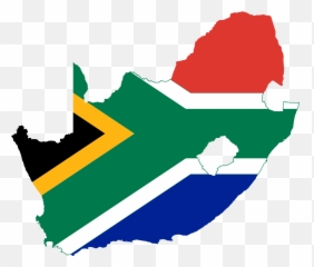 Flag - South Africa Map Flag Png,Africa Map Png