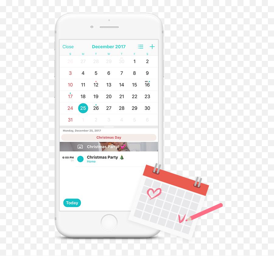 Between - Best App For Couples Iphone Png,Calendar Emoji Png