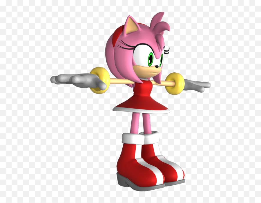 Pc Computer - Sonic Forces Amy Rose The Models Resource Cartoon Png,Sonic Forces Png