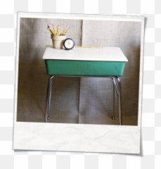 The School Desk - A Journey Through Time School Desk Sofa Table Png,School Desk Png
